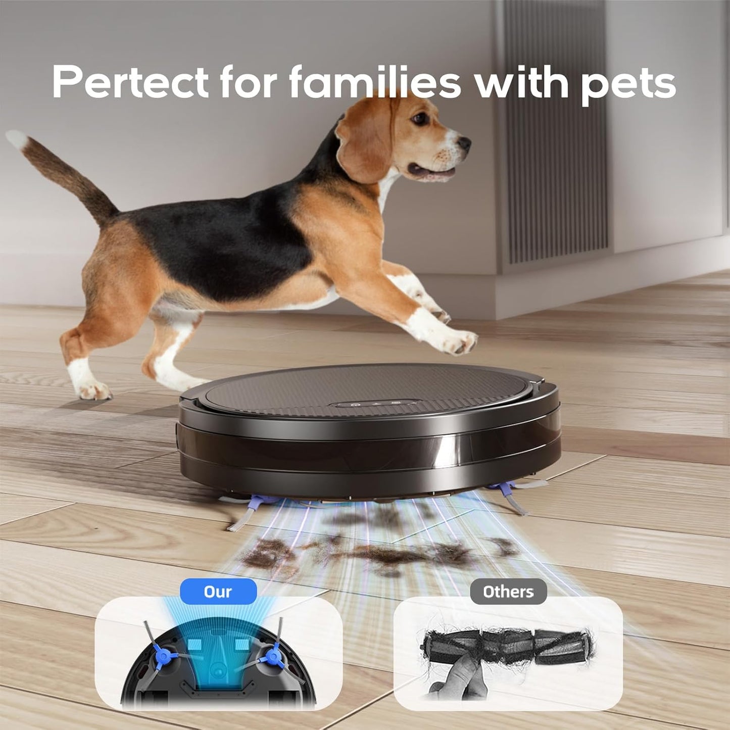 V3 Smart Robot Vacuum & Mop Combo