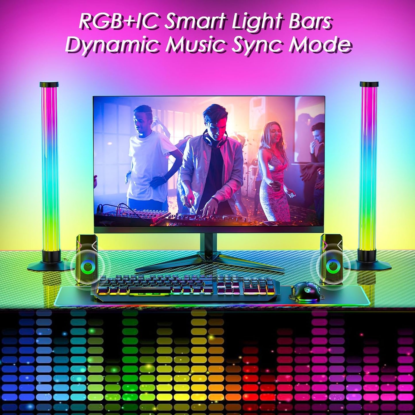 360° Smart Ambient Light Bar