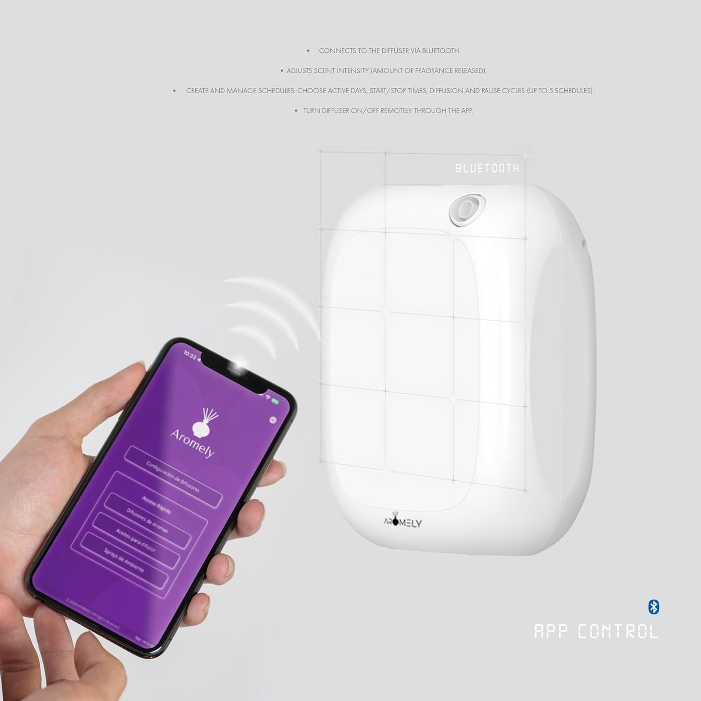 Aromely Smart Bluetooth Diffuser