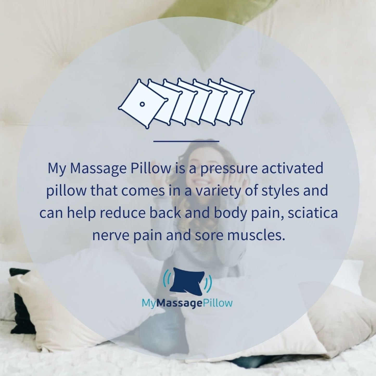 MyMassage Pillow – Pressure Activated Smart Massager