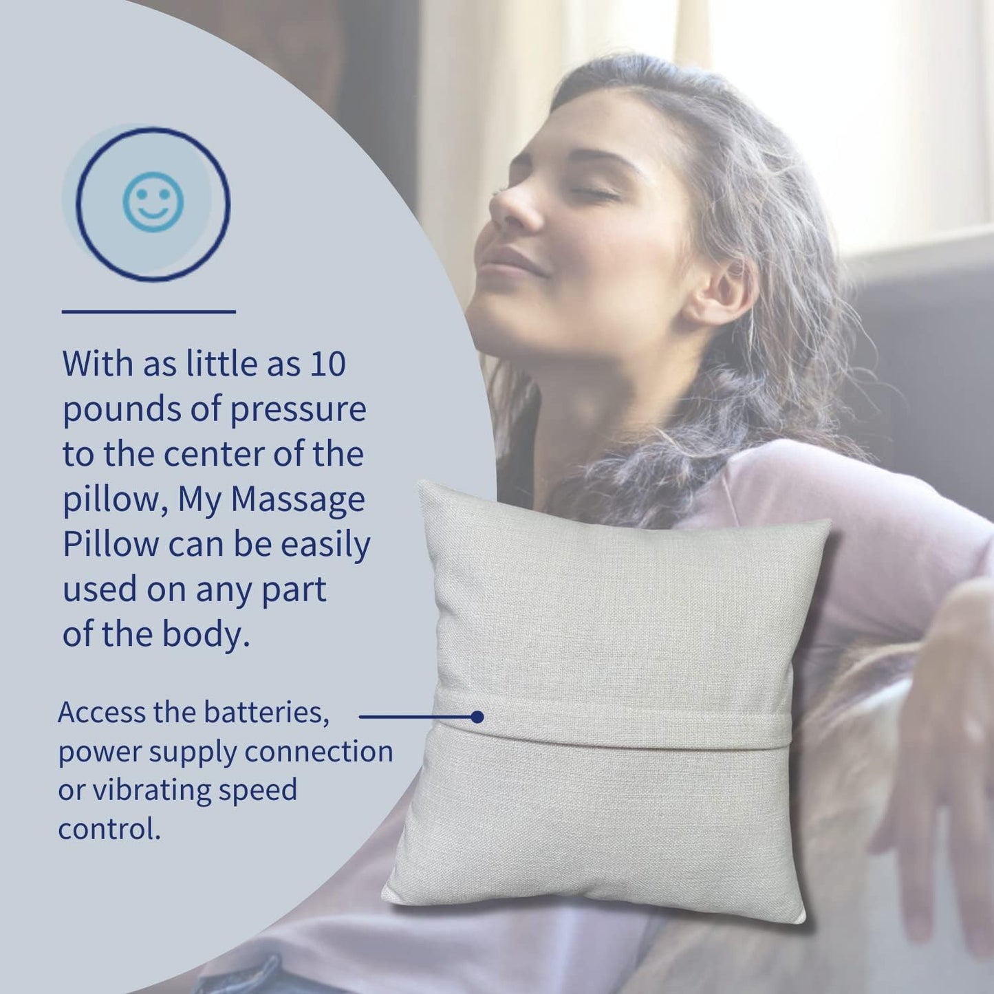 MyMassage Pillow – Pressure Activated Smart Massager