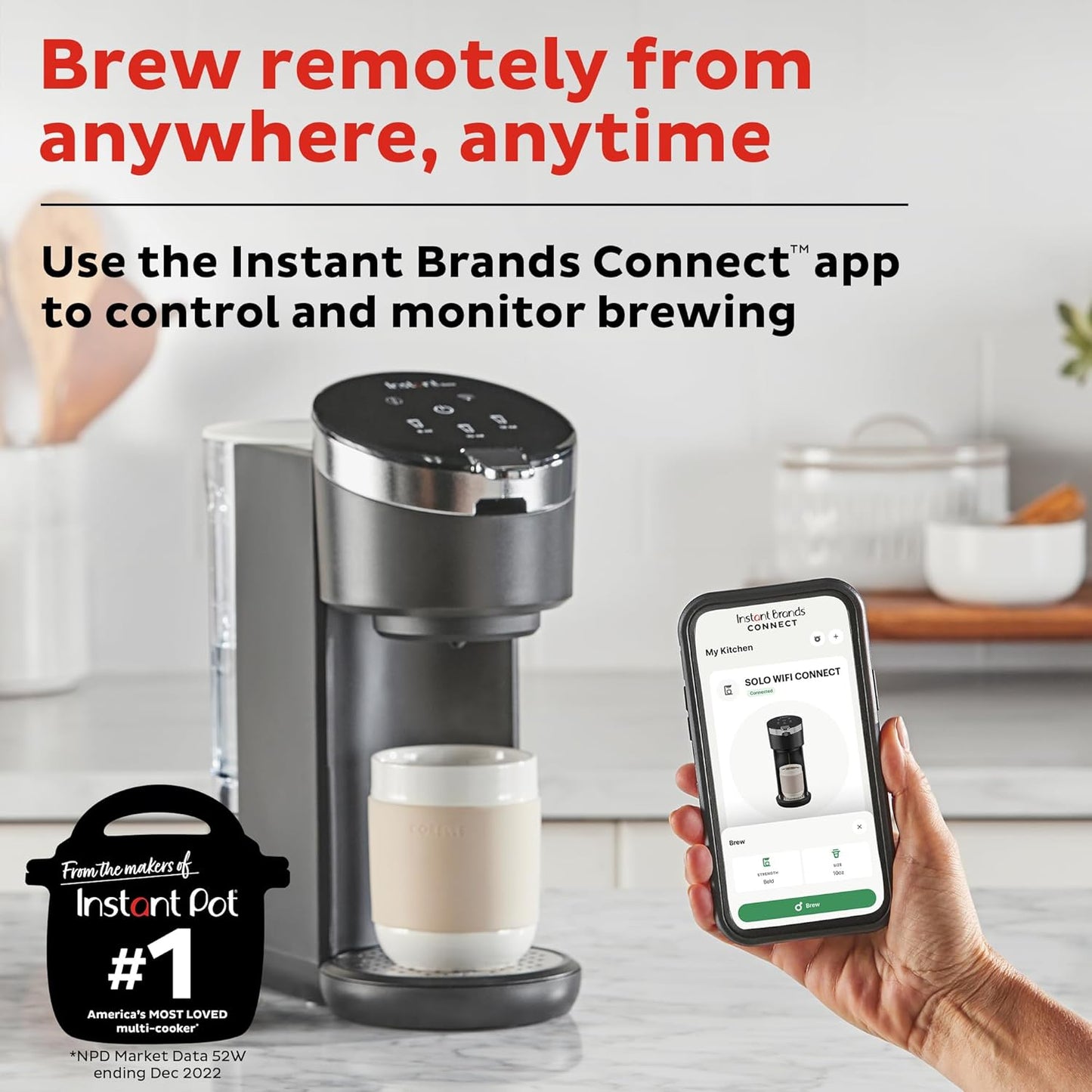 Instant Solo WiFi Smart Coffee Maker