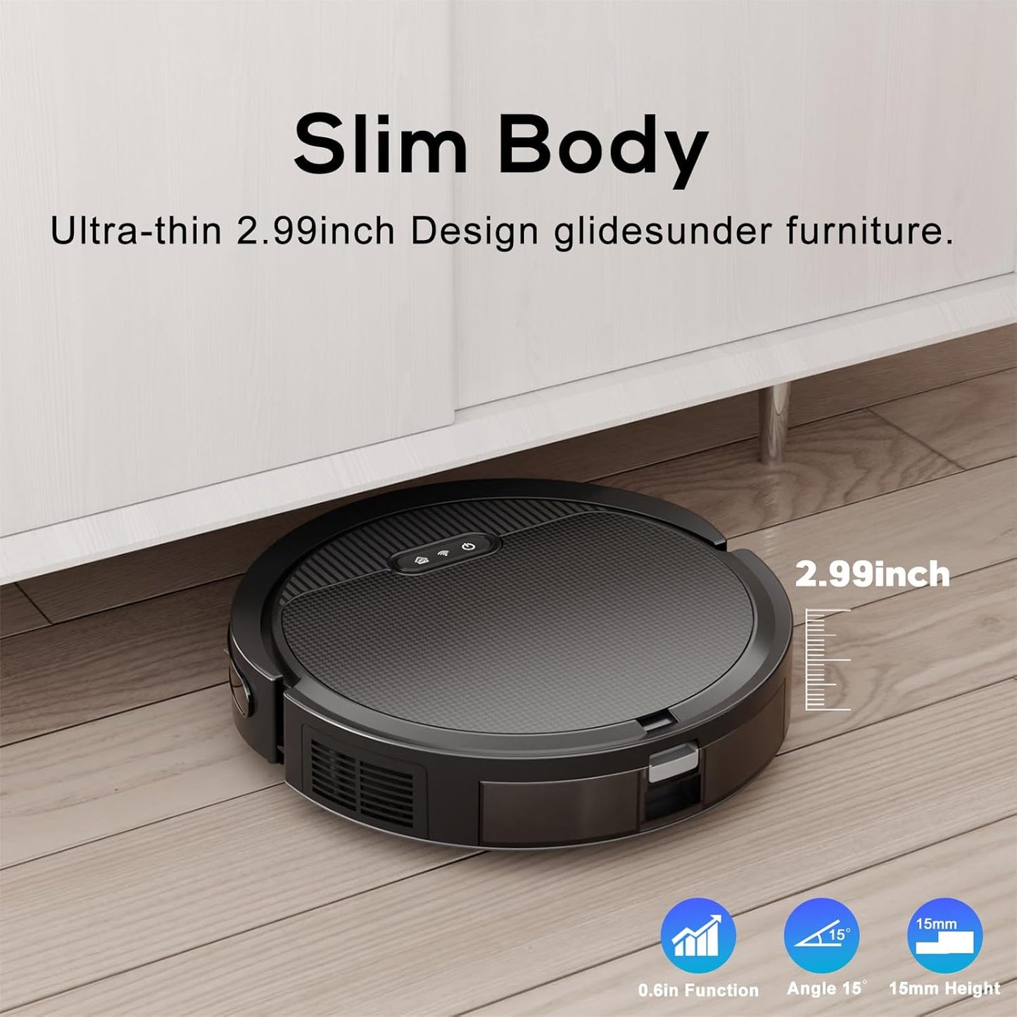 V3 Smart Robot Vacuum & Mop Combo