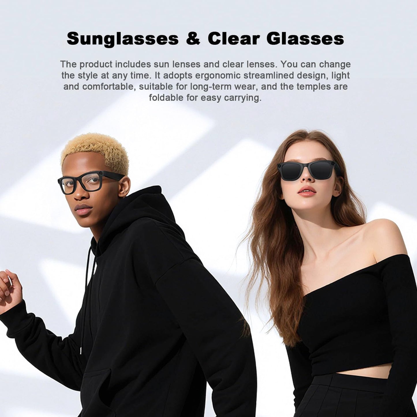 AI Smart Glasses with Camera