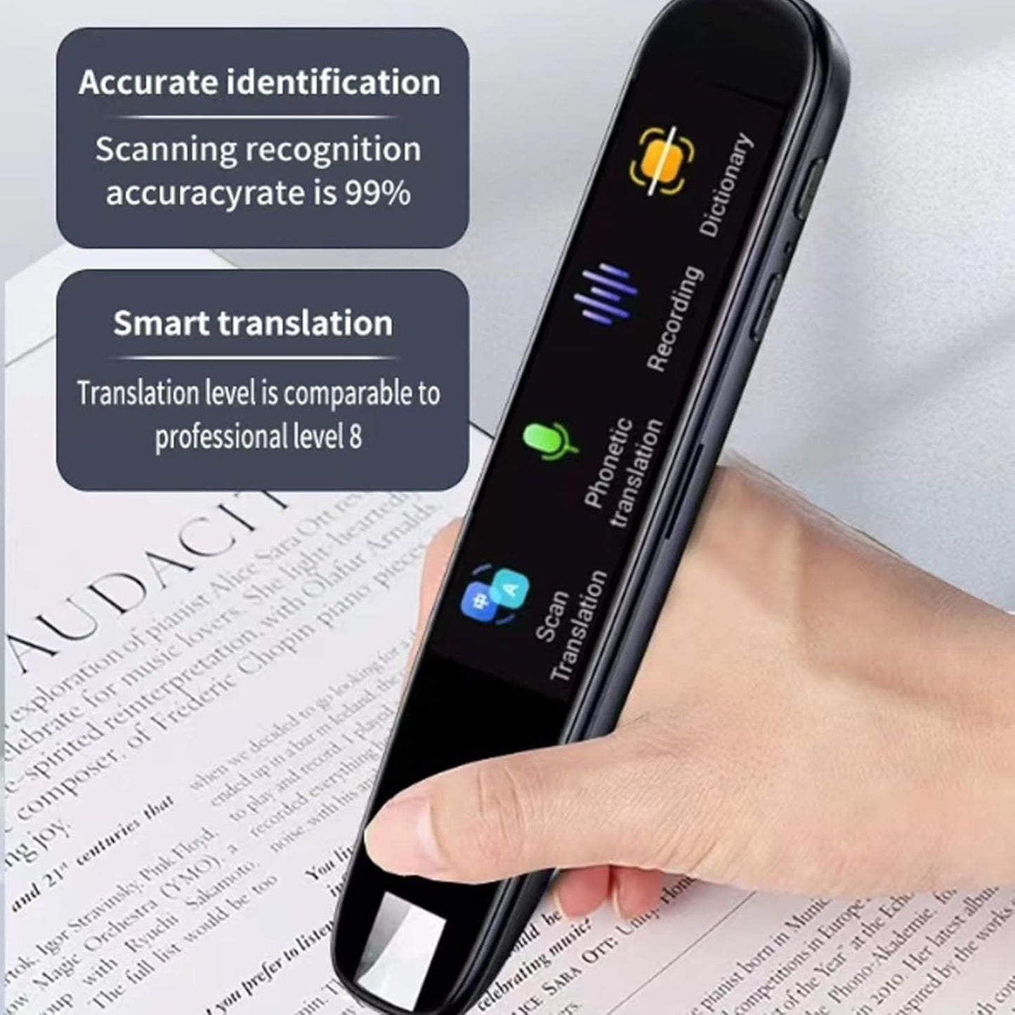 AI Scanning Smart Pen 2.0