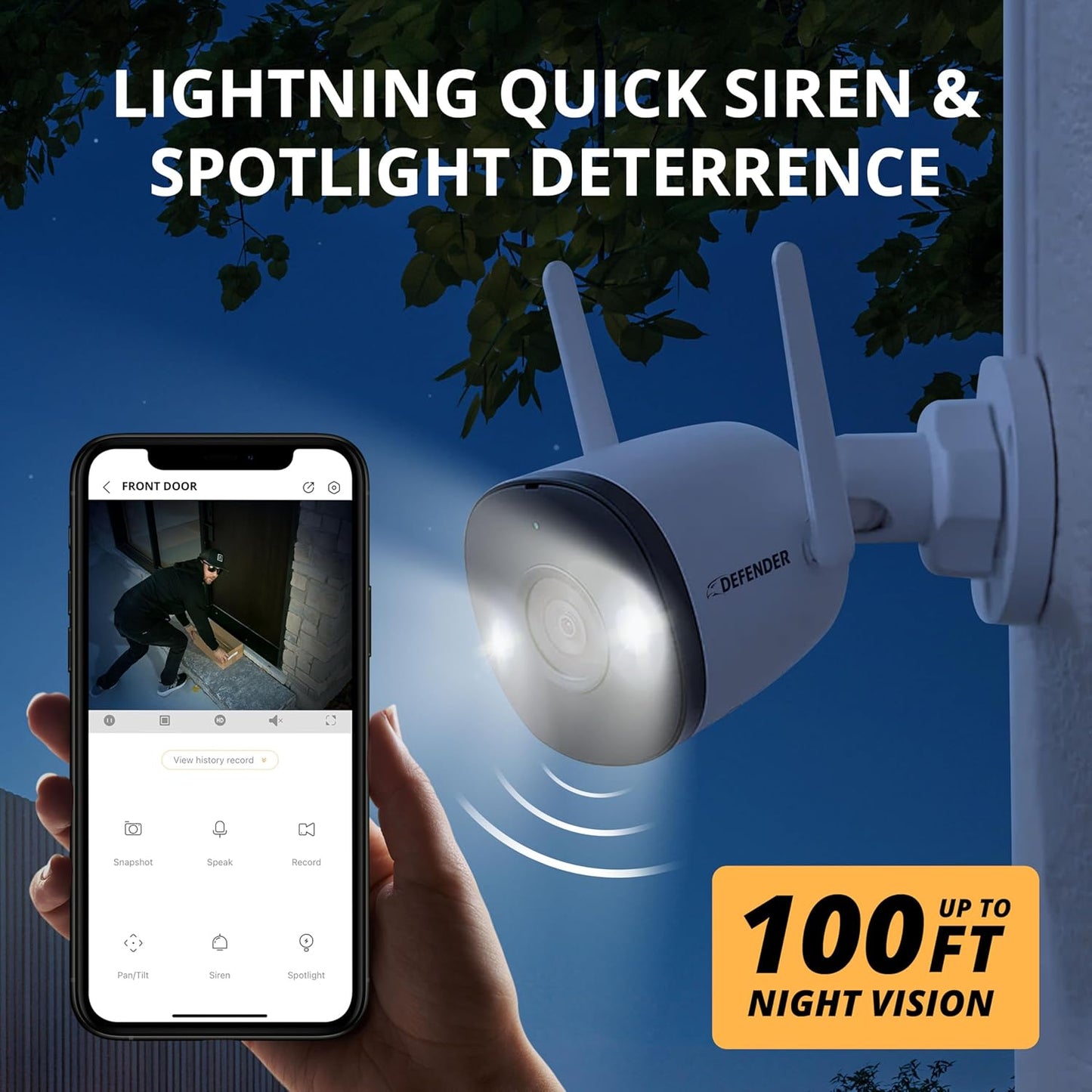 Defender AI Powered 4K Guard Pro (2-Pack)