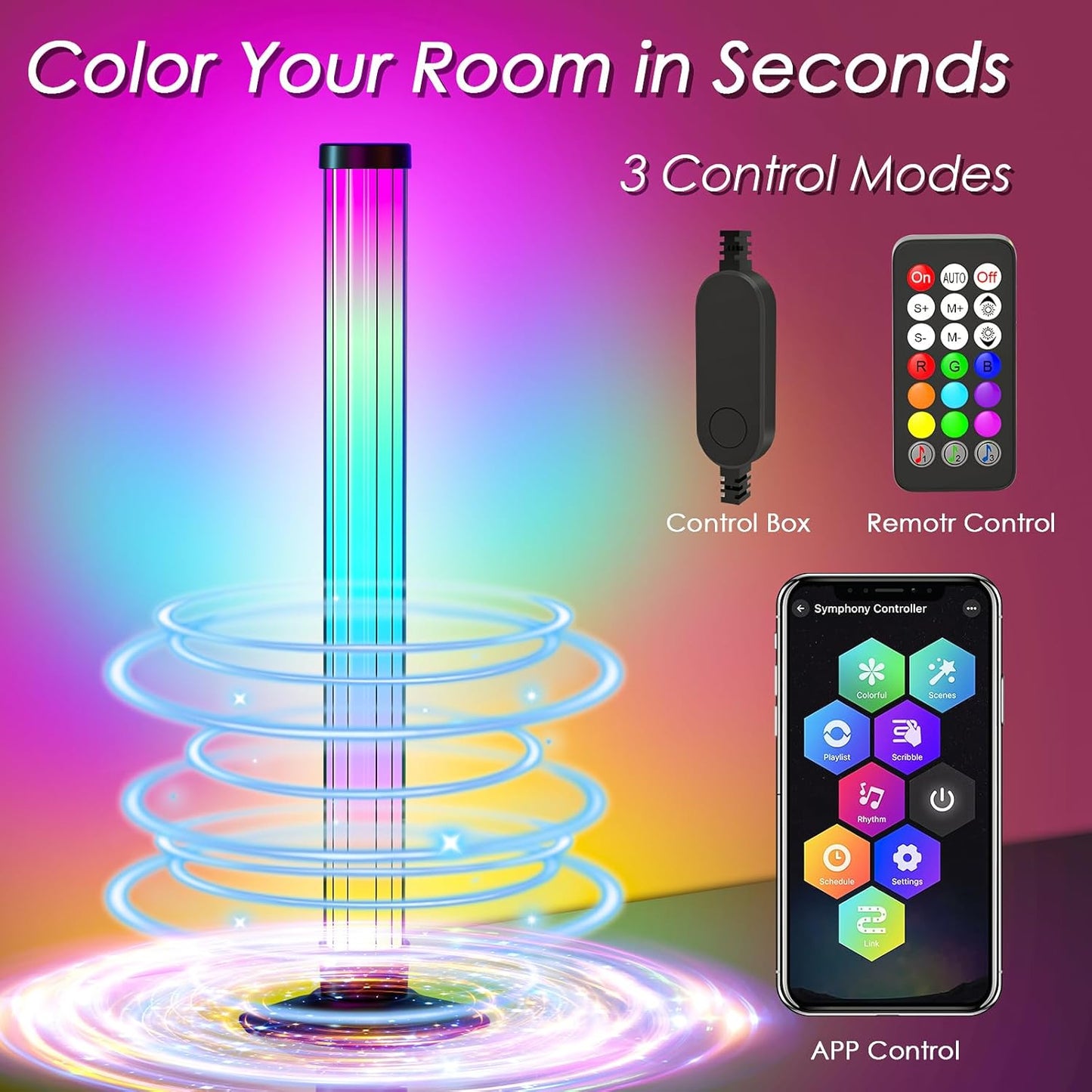 360° Smart Ambient Light Bar