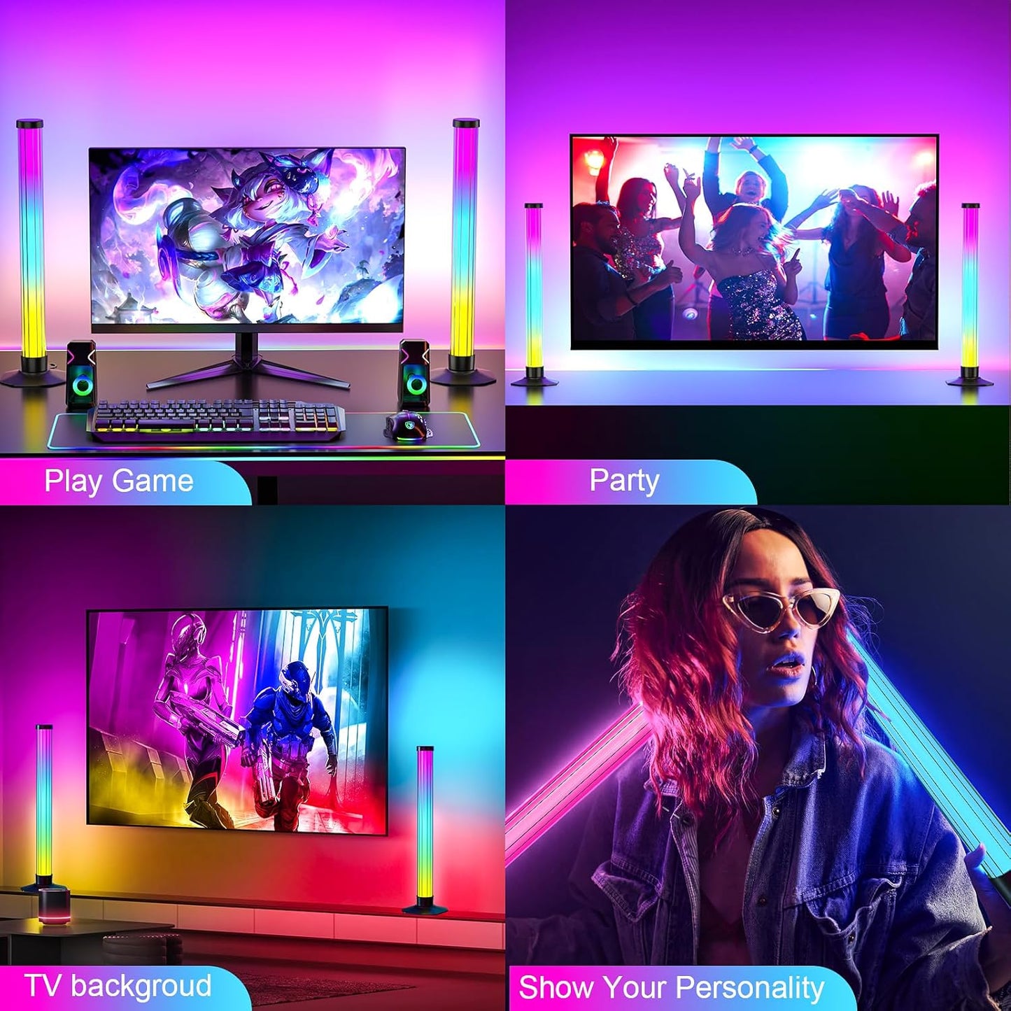 360° Smart Ambient Light Bar